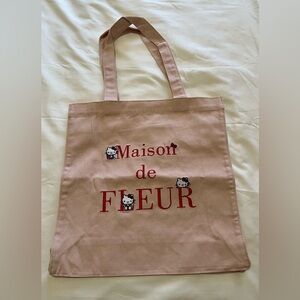 Hello Kitty Maison De Fleur Canvas Tote Bag